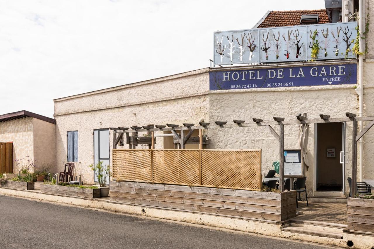 Hotel De La Gare Latresne Exterior foto